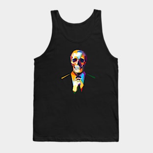 Skull Ilustration Tank Top